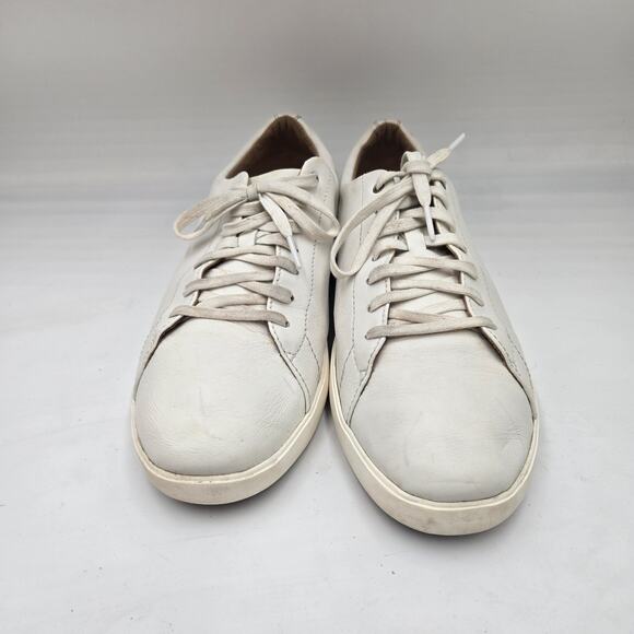 Cole Haan Grand OS Crosscourt White Leather Shoes Men’s Size 11.5 Casual Lace Up main image 4